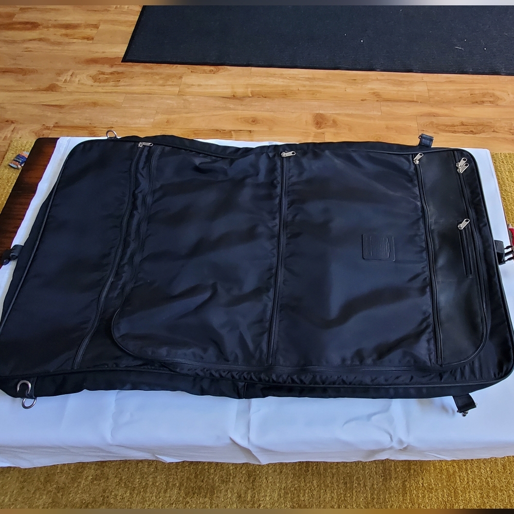 Vintage Coach Leather Canvas Garment Bag - Picture 6 of 9